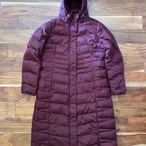 Lands’ End Long Down Parka Jacket Size Large NICE